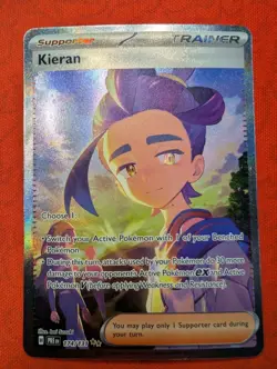 Pokemon Kieran 174/131 Sv: Prismatic Evolutions Secret Rare - Image 1