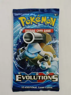 Sealed Booster Pack - XY Evolutions - POKEMON 2016 unopened - Blastoise artwork - Image 1