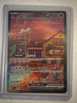Mew EX 053 Scarlet & Violet Promo Holo Pokemon TCG Card - Image 1