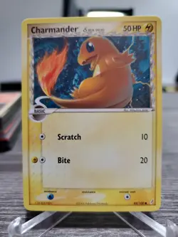 Pokemon -- EX Crystal Guardians -- Charmander -- 49/100 -- Near Mint- - Image 1