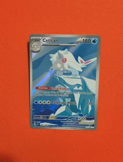 Pokemon TCG Cetitan Illustration Rare Card Surging Sparks 201/191 Mint Condition - Image 2
