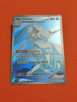 Pokemon TCG Cetitan Illustration Rare Card Surging Sparks 201/191 Mint Condition - Image 3