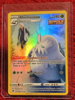 Pokemon TCG Abomasnow TG01/TG30 Sword & Shield-Astral Radiance Holo (Near Mint) - Image 1