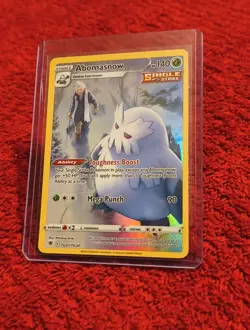 Pokemon TCG Abomasnow TG01/TG30 Sword & Shield-Astral Radiance Holo (Near Mint) - Image 3