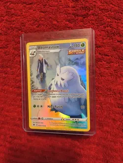 Pokemon TCG Abomasnow TG01/TG30 Sword & Shield-Astral Radiance Holo (Near Mint) - Image 5