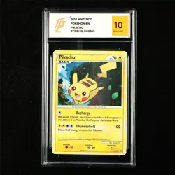 TQG 10 GEM MINT 2010 Pokemon ENG Pikachu HGSS03 Promo - Image 1