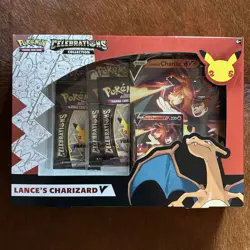Pokemon Celebrations Collection Lance's Charizard V Box 2021 - Image 1