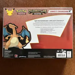 Pokemon Celebrations Collection Lance's Charizard V Box 2021 - Image 2
