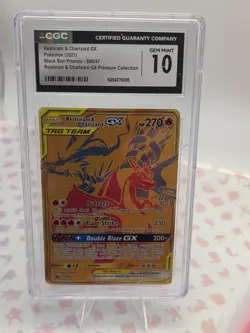 Pokemon TCG - Reshiram SM247 - Black Star Promo - Holo Promo - CGC Gem-Mint 10 - Image 1