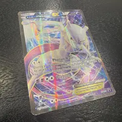 Pokemon - Mewtwo EX TCG Full Art Holo Card Promo XY125 (2016) - Image 1