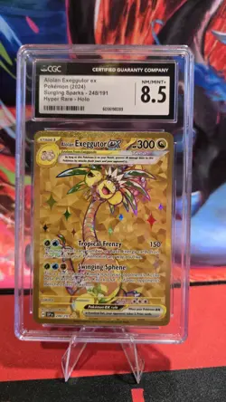 Pokemon tcg: Surging Sparks - Alolan Exeggutor EX (248/191) - CGC Grade 8.5 - Image 1
