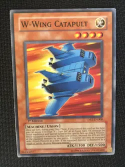 W-Wing Catapult - Yu-Gi-Oh! TCG - DP2-EN008 - Common - 1st Edition - LP - Image 1