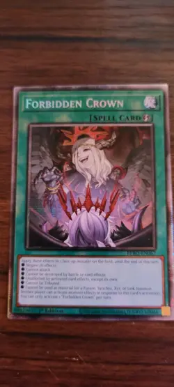 Forbidden Crown Starlight Rare [BPRO-EN067] 1st Edition YuGiOh - Image 1