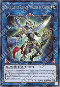 Yugioh! LP Black Luster Soldier - Soldier of Chaos - OP17-EN003 - Ultimate Rare - Image 1