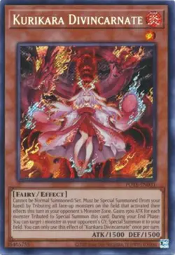 Yugioh! Kurikara Divincarnate - POTE-EN031 - Secret Rare - Unlimited Edition Nea - Image 1
