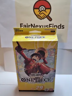 One Piece Card Game: Egghead Starter Deck ST-29 - English Bandai - New/Sealed - Image 1
