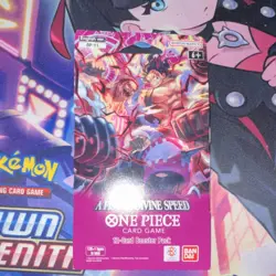 One Piece OP-11 a Fist of Divine Speed Sleeved Booster Pack - Image 2