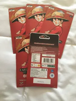 One Piece Carrying On His Will OP 13 Sleeved Booster Packs X5 - Image 2
