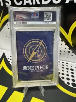 2024 ONE PIECE OP08-TWO LEGENDS SPECIAL ALTERNATE ART CHARLOTTE PUDDING PSA 10 - Image 2