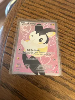 Pokemon TCG Emolga Legendary Treasures Full Art Ultra Rare Card RC23/RC25 - Image 1
