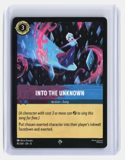 Into the Unknown Disney Lorcana Reign of Jafar #81/204 Super Rare - Image 1