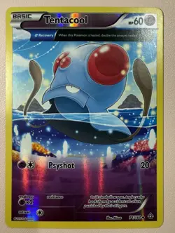POKEMON TCG Tentacool (Alpha) 71/160 XY - Primal Clash Reverse Holo - Image 1