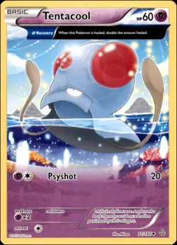 Pokemon - Tentacool (Alpha) #71/160 - XY - Primal Clash Uncommon - Image 1