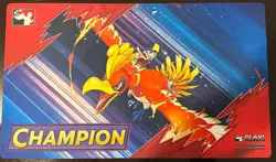 Pokemon Ethan's Ho-Oh League Cup Champion Playmat - Image 1
