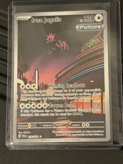 Pokemon TCG Iron Jugulis Paradox Rift Holo Card 216/182 - Image 1