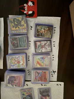 Bulk Pokemon Cards (Full Arts, EXs,) Prismatic Evolution, Phantasmal Flames, Etc - Image 5