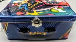 Pokemon 2025 Fall Mega Collector Chest Tin Box - 6 Packs & 3 Foil Cards - SEALED - Image 3