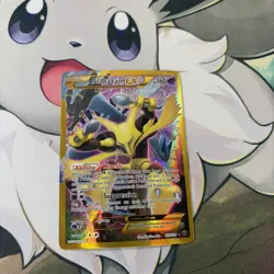 Pokemon Alakazam EX Full Art Holo XY Fates Collide 125/124 English Card - Image 1