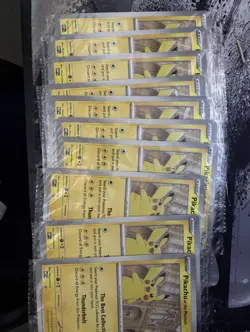 Pikachu At The Museum Jumbo Promo Card x10 NM - Image 1