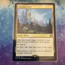Starting Town (REGULAR) x1 - MTG Final Fantasy FIN #289 - Image 1
