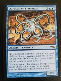 🔮Quicksilver Elemental - Mirrodin - Magic The Gathering - MTG - Image 1