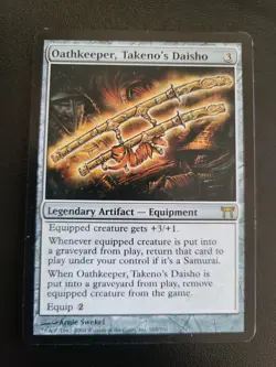 🔮Oathkeeper, Takeno's Daisho - Champions of Kamigaw - Magic The Gathering - MTG - Image 1