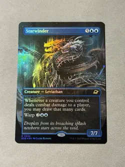 Starwinder *FOIL* (0306) (Borderless) R Edge of Eternities Magic MTG NM - Image 1