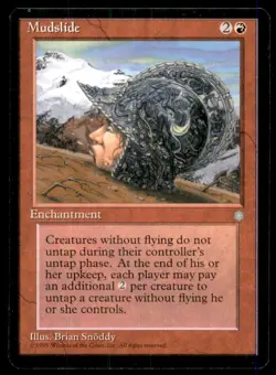 Mudslide LP Light Play Ice Age MTG [12277] - Image 1