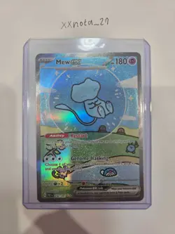 Pokemon TCG Paldean Fates Bubble Mew EX 232/091 Special Illustration Rare SIR NM - Image 1