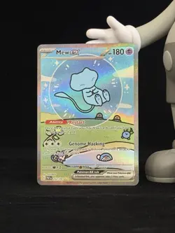 Pokemon TCG Paldean Fates Bubble Mew EX 232/091 Special Illustration Rare SIR NM - Image 1