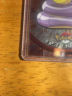 EKANS #23, Series 1 - 2000, Topps TV Animation Edition Chrome Pokemon Card - Image 5