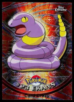 Ekans #23 Spectra - Topps Chrome Series 1 Pokemon Card Light Play - Image 1