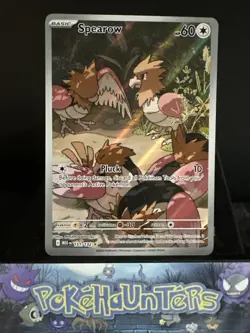 Pokemon Card Spearow 151/132 Mega Evolutions Illustration Rare Near Mint - Image 1