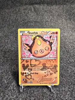 Pokemon TCG Stunfisk Legendary Treasures : Radiant Collection LP Holofoil - Image 1