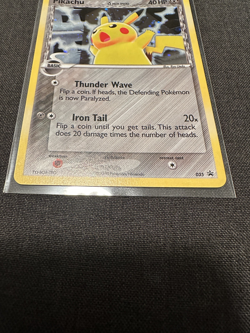 Pokemon TCG Pikachu Delta Species 035 Nintendo Promos Holo LP - Image 3