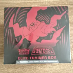 Pokemon Sword & Shield Astral Radiance Elite Trainer Box Darkrai English 2022 - Image 1