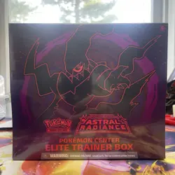 Astral Radiance Pokemon Center Exclusive Elite Trainer Box Factory Sealed - Image 1