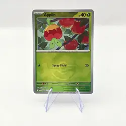 Applin 009/131 Pokeball Reverse Holo Prismatic Evolutions Pokemon NM - Image 1