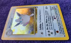 Wigglytuff 19/130 Base Set 2 Holo Rare Pokemon *NICE* - Image 2