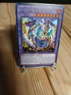 Yugioh! Snake-Eyes Doomed Dragon SUDA-EN035 Secret Rare 1st Edition NM ENG - Image 1
